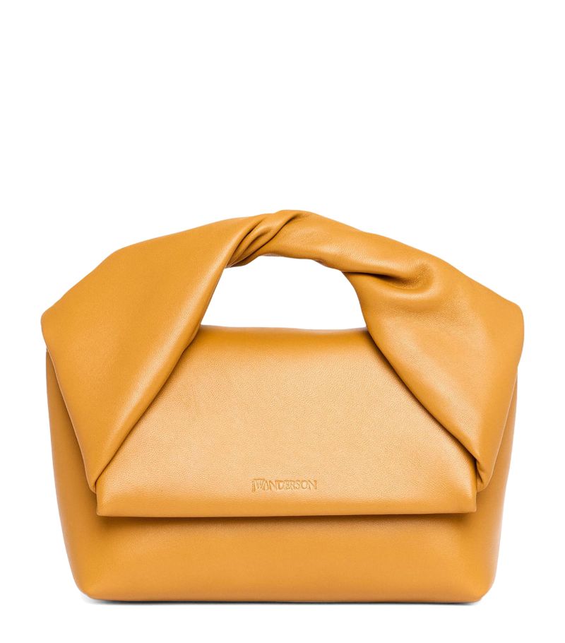 Jw Anderson Jw Anderson Medium Leather Twister Top-Handle Bag