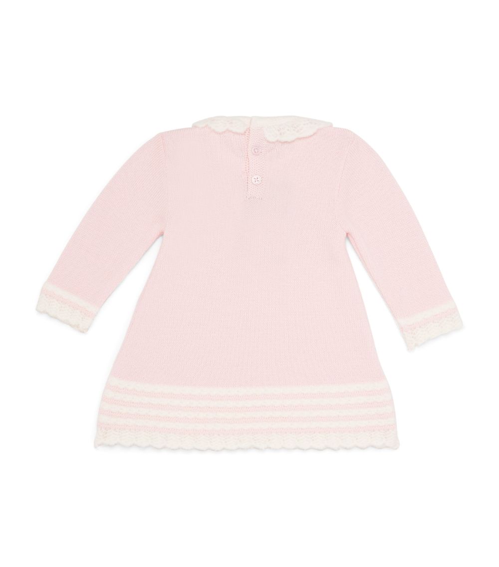 Paz Rodriguez Paz Rodriguez Merino Knitted Dress (1-24 Months)