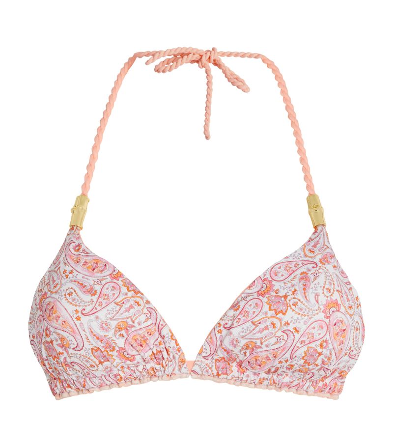 Heidi Klein Heidi Klein Reversible Muskmelon Bay Bikini Top