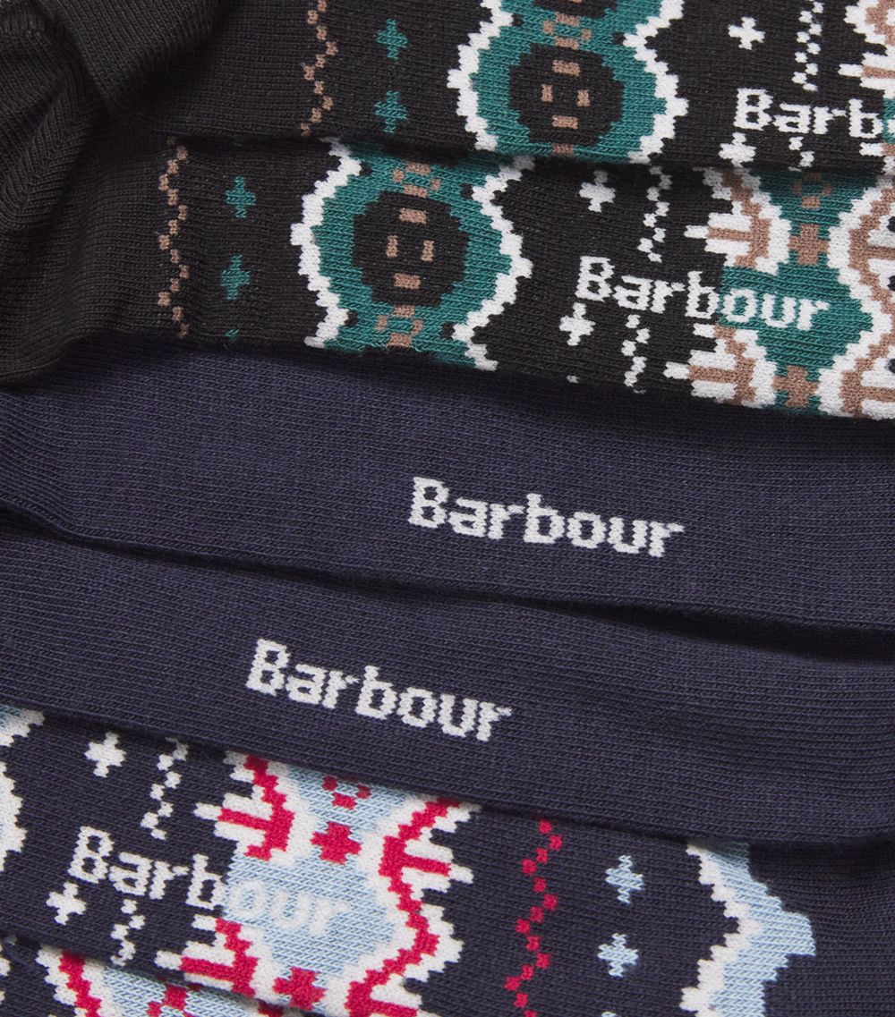 Barbour Barbour Fair Isle Socks Gift Box (Set Of 3)