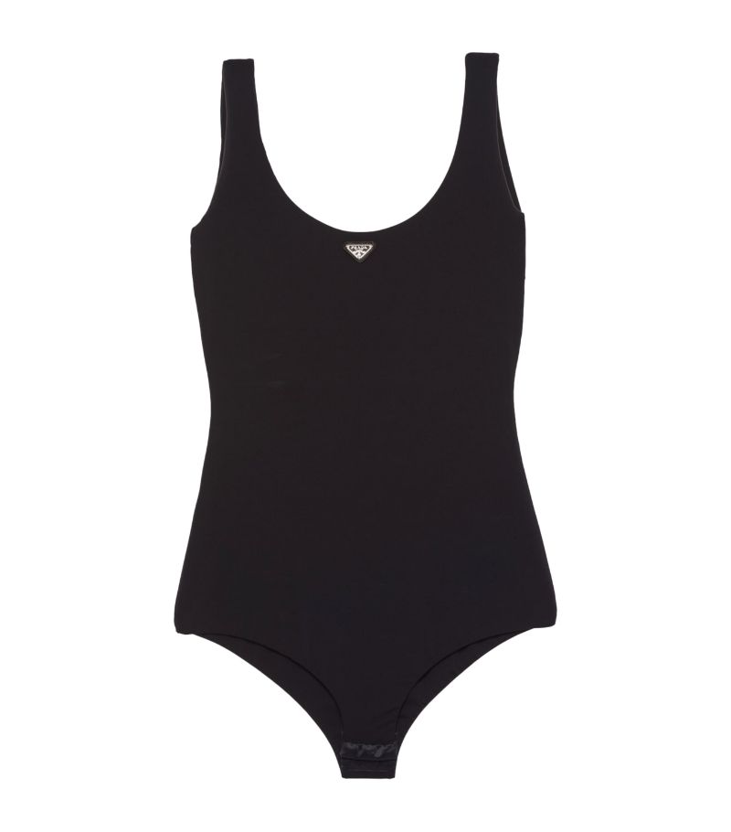 Prada Prada Sleeveless Triangle Bodysuit