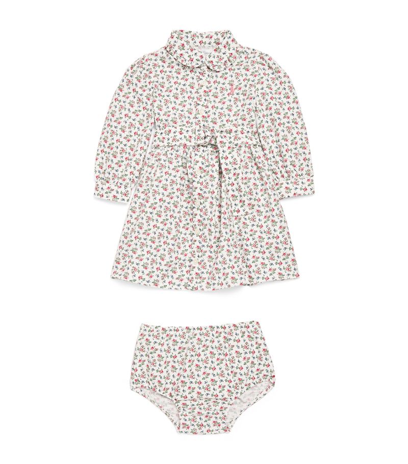 Ralph Lauren Kids Ralph Lauren Kids Cotton Floral Shirt Dress (7-16 Years)