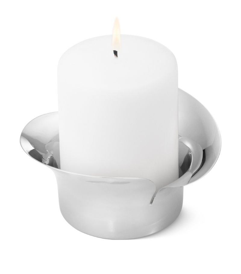 Georg Jensen Georg Jensen Bloom Pillar Candle Holder