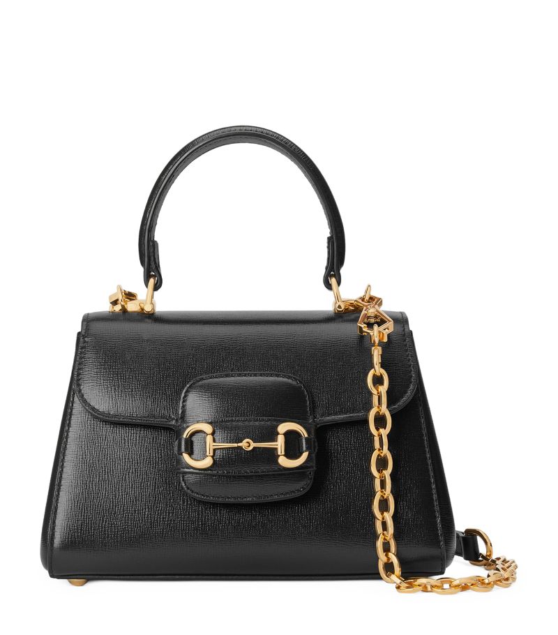 Gucci Gucci Mini Leather Horsebit 1955 Top-Handle Bag