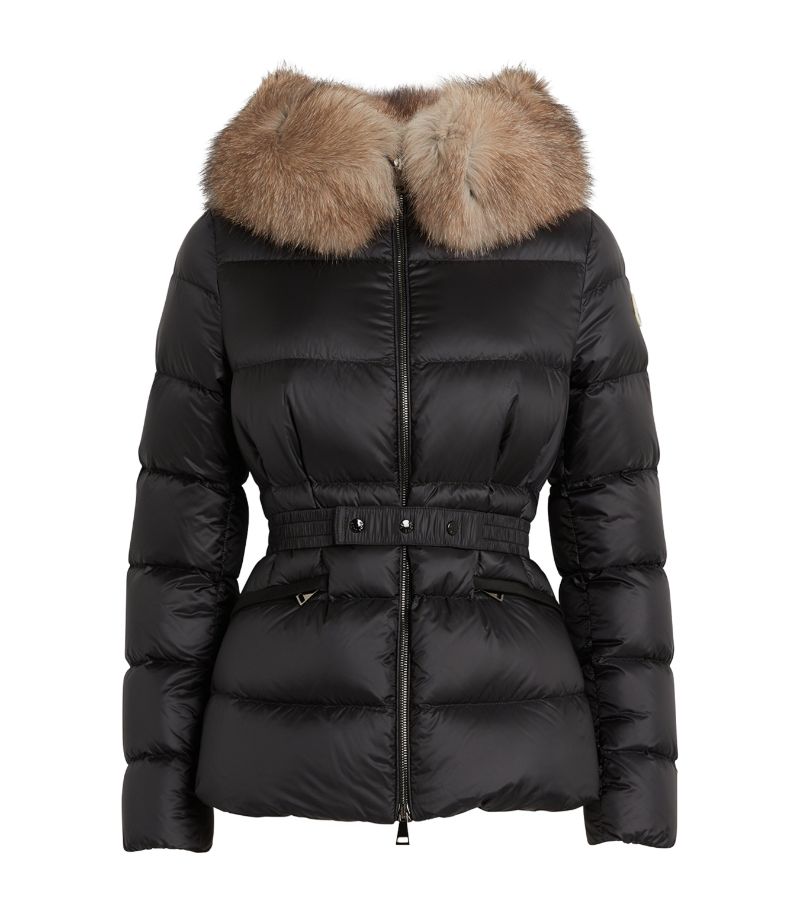Moncler Moncler Fur-Trim Boed Puffer Jacket