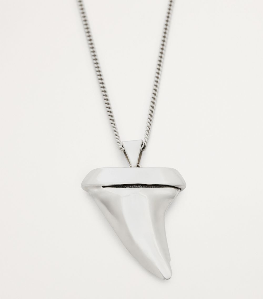 Saint Laurent Saint Laurent Shark Tooth Pendant Necklace