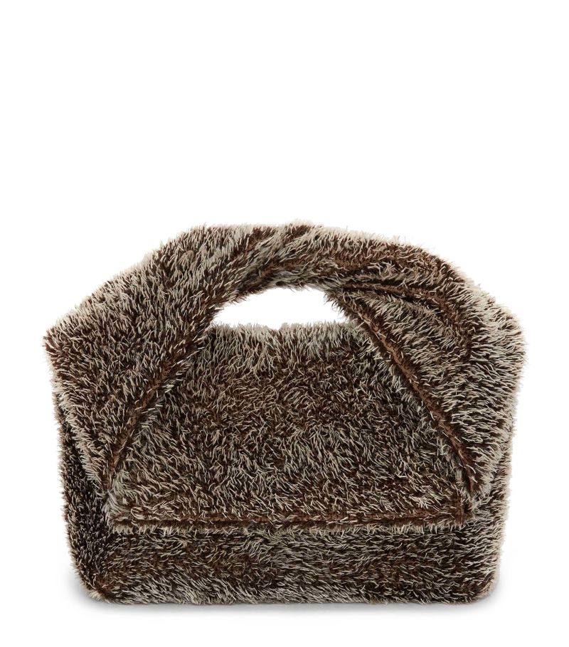 Jw Anderson Jw Anderson Mohair Twister Top-Handle Bag