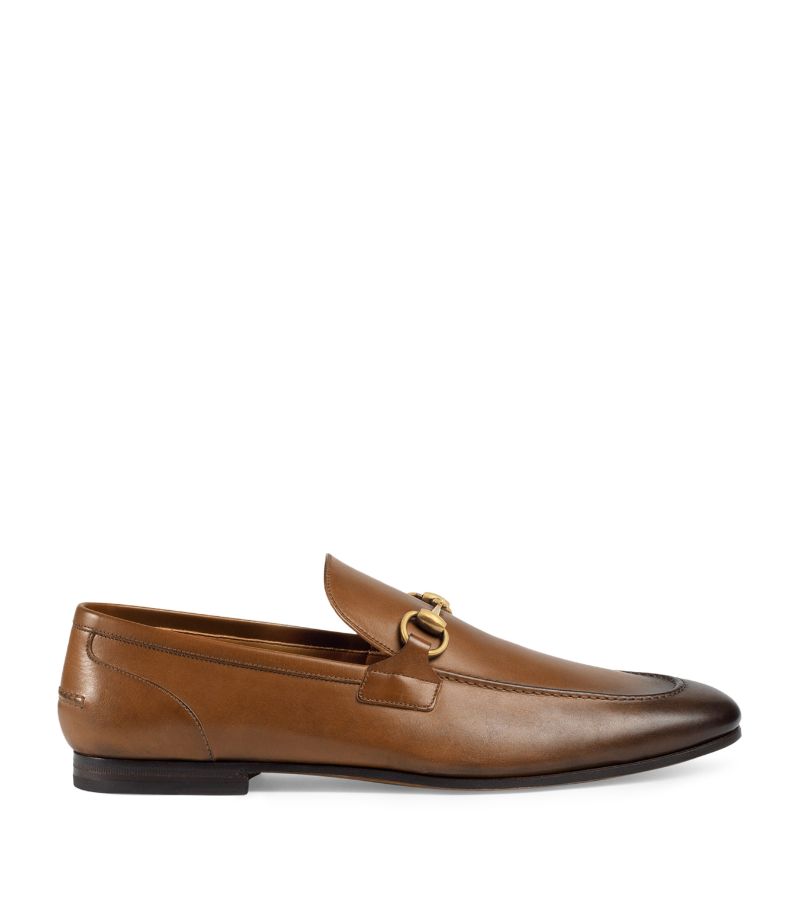 Gucci Gucci Leather Jordaan Loafers