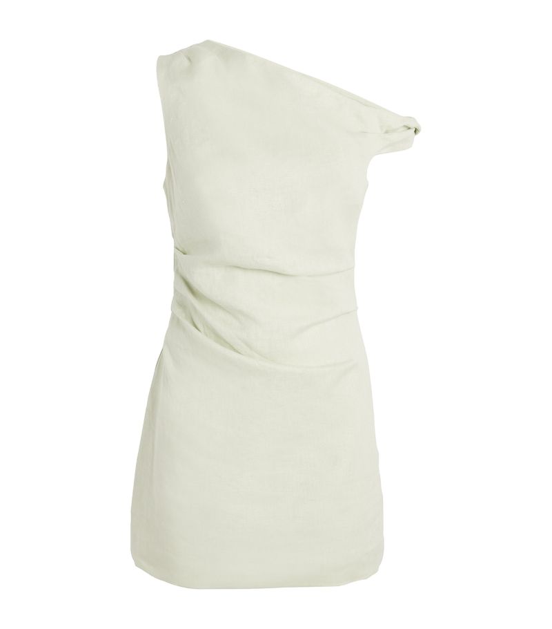 Sir. Sir. Linen Asymmetric Mini Dress