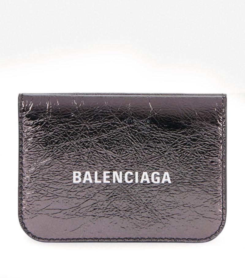 Balenciaga Balenciaga Leather Cash Mini Wallet