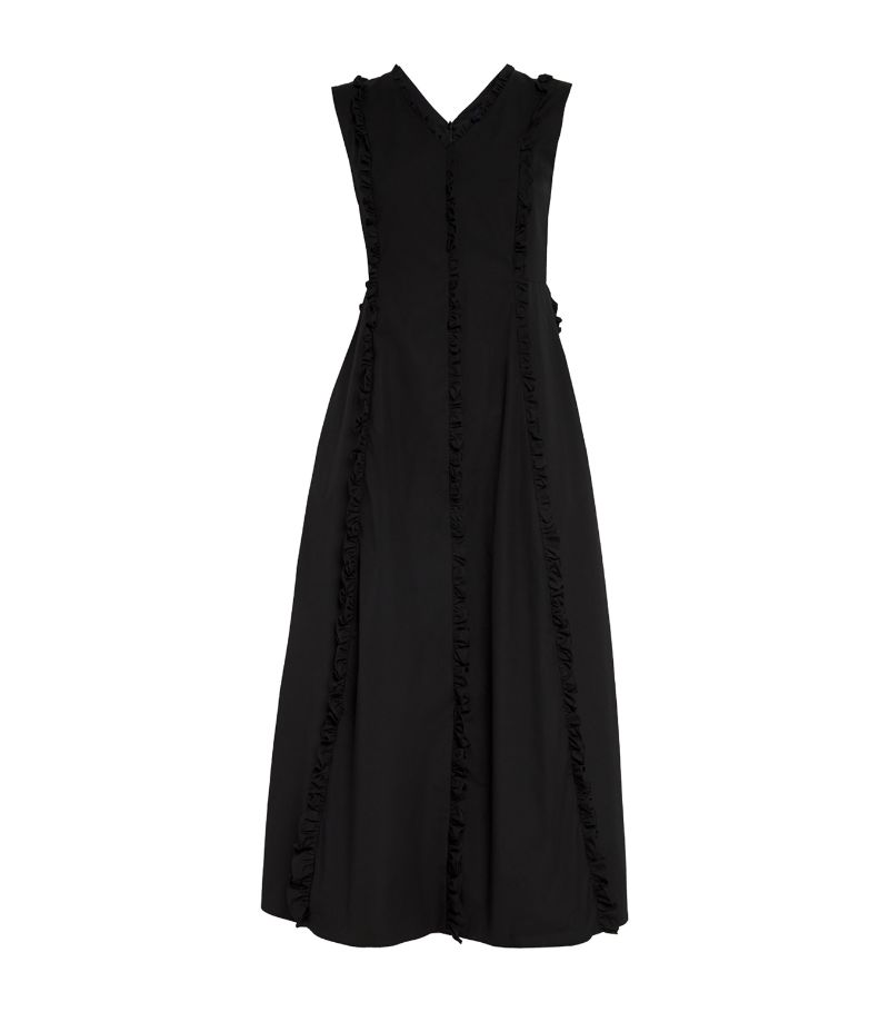 Max Mara Max Mara Ruffle-Trim Midi Dress