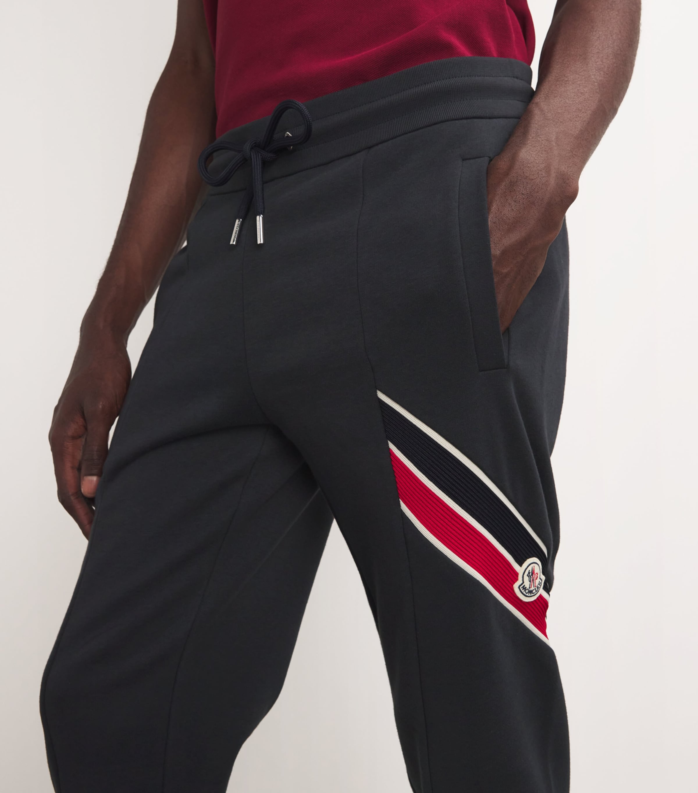 Moncler Moncler Striped Logo Sweatpants