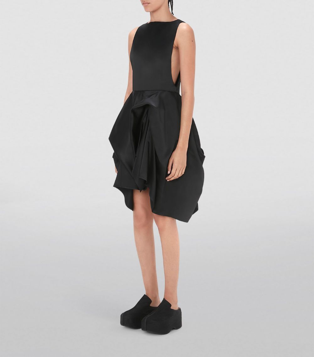 Jw Anderson Jw Anderson Asymmetric Peplum Mini Dress