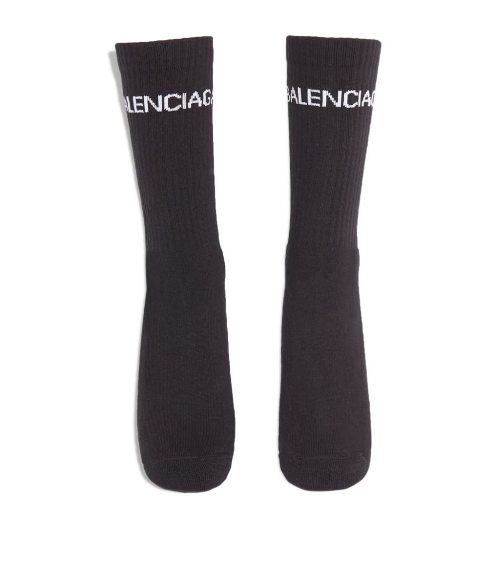 Balenciaga Balenciaga Logo Socks