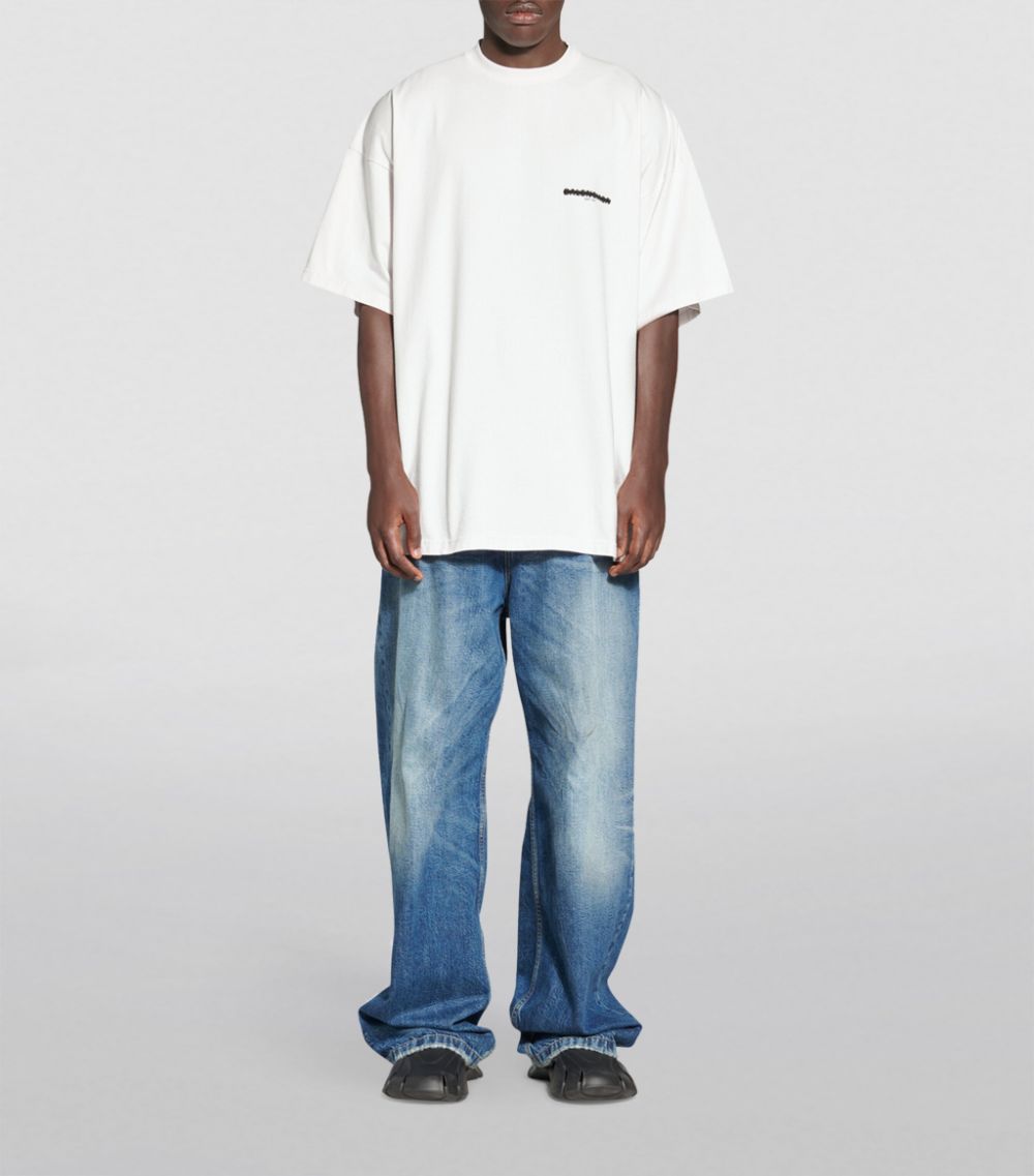 Balenciaga Balenciaga Cotton Logo T-Shirt