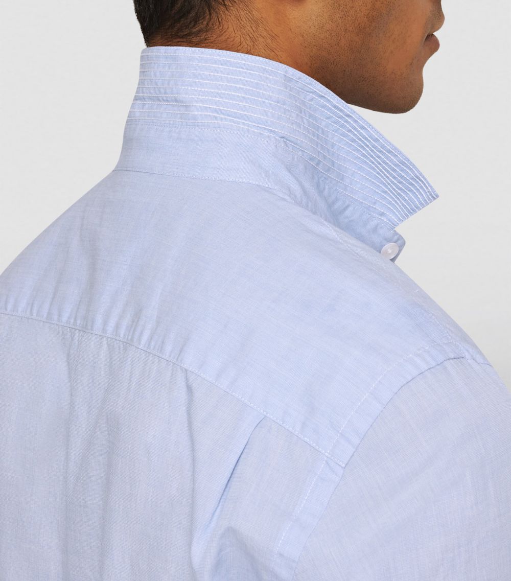 Orlebar Brown Orlebar Brown Cotton Giles Stripe-Trim Shirt