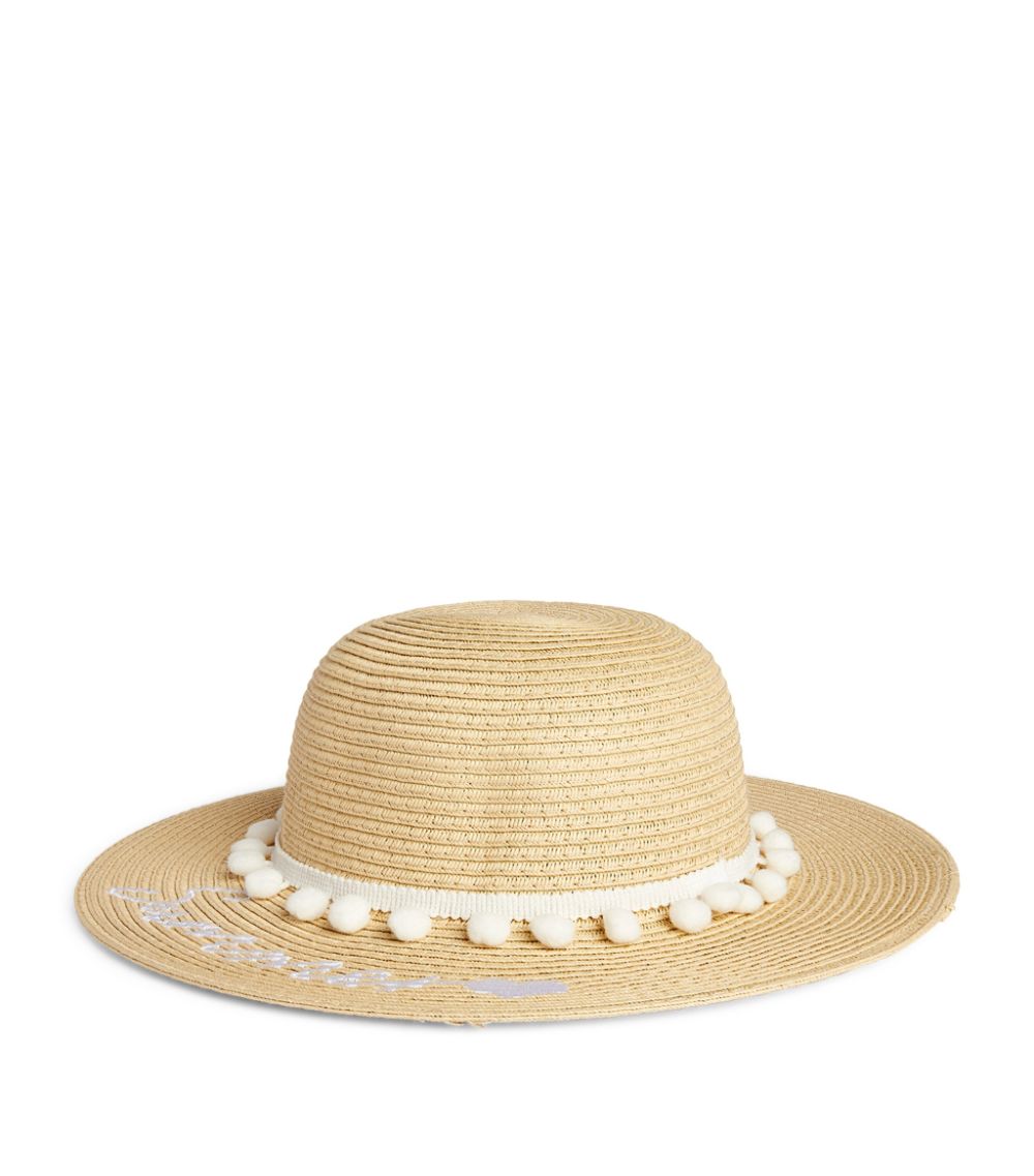 Bonita Bonita Embroidered Summer Sun Hat