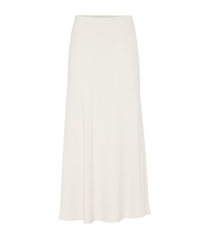 Brunello Cucinelli Brunello Cucinelli Twill Fluted Midi Skirt