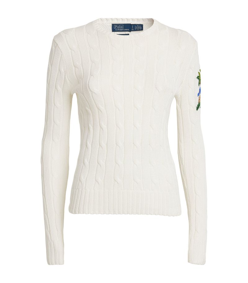 Polo Ralph Lauren Polo Ralph Lauren Cotton Embroidered Sweater