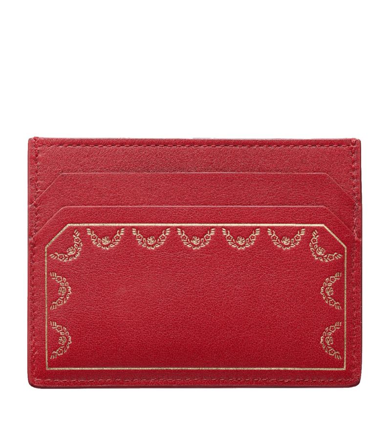 Cartier Cartier Leather Guirlande Card Holder