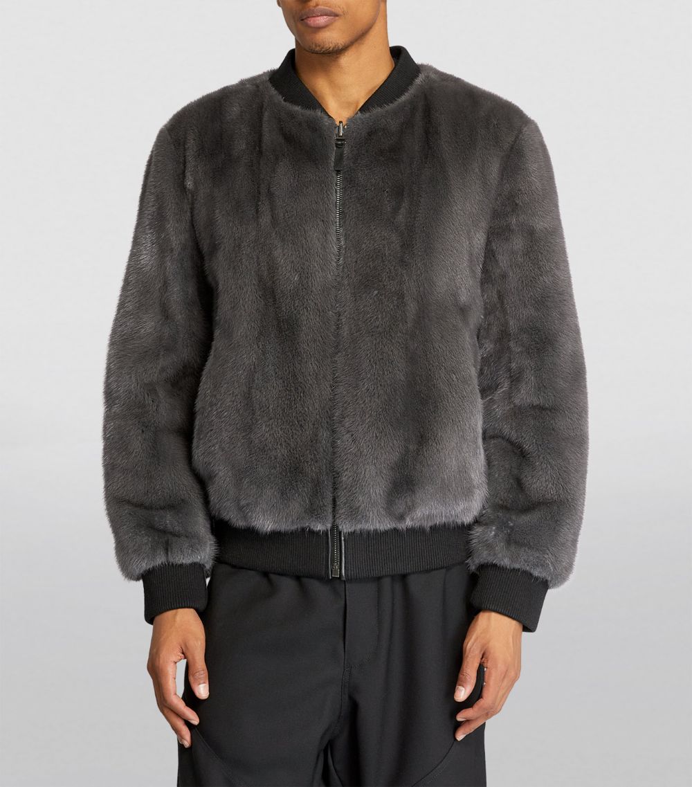 Yves Salomon Yves Salomon Mink Reversible Bomber Jacket