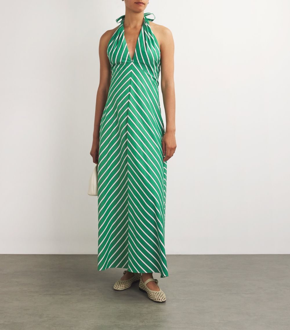 Staud Staud Striped Dawn Maxi Dress