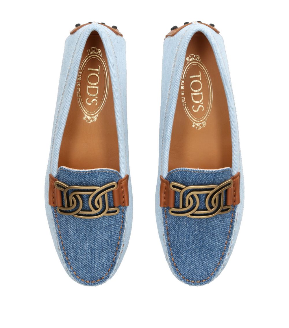 Tod's Tod's Denim Gommino Driving Shoes