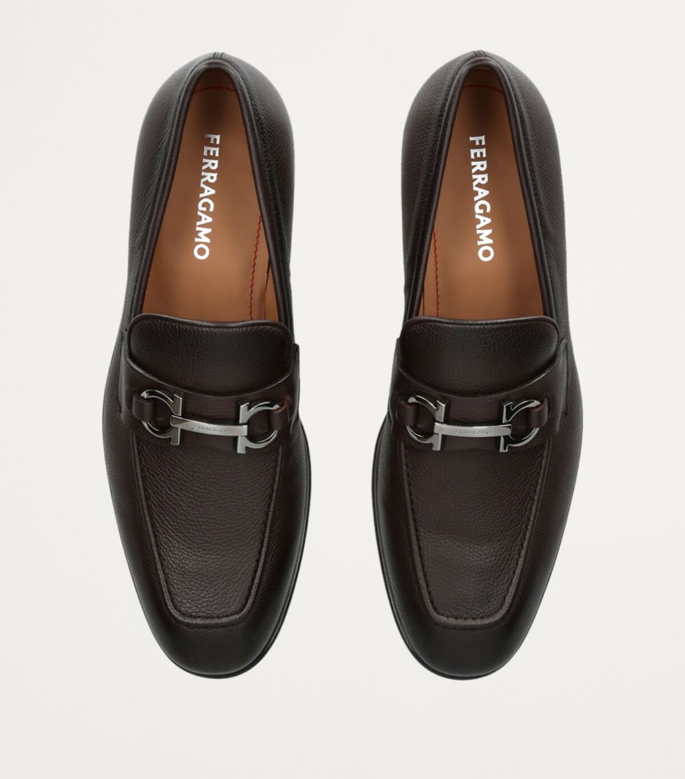 Ferragamo Ferragamo Leather Foster Gancho Loafers