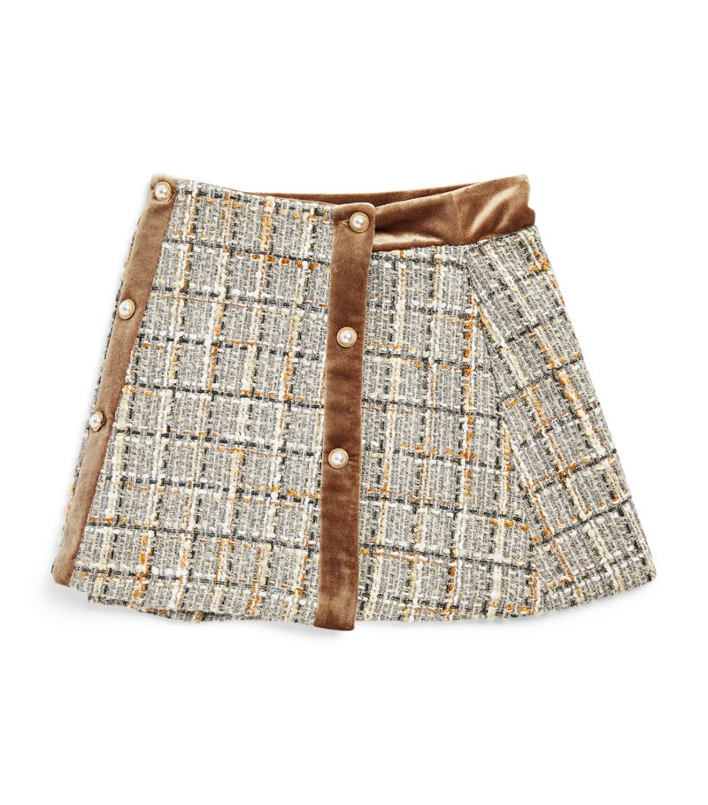 Patachou Patachou Tweed Skirt (3-12 Years)