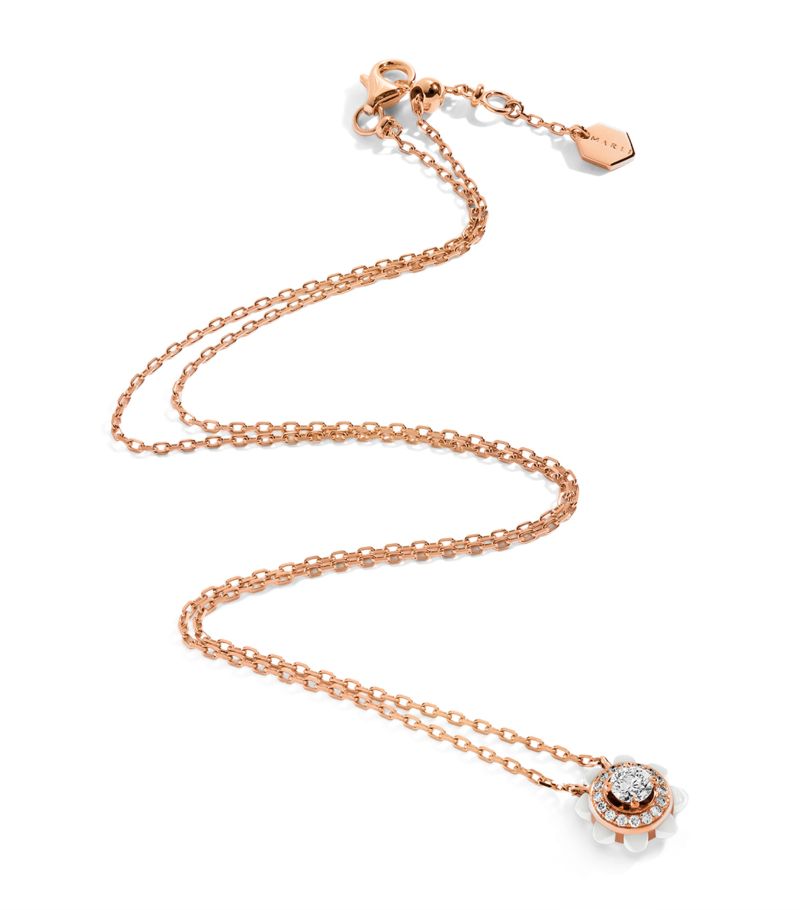  Marli New York Rose Gold And Diamond Tip-Top Necklace