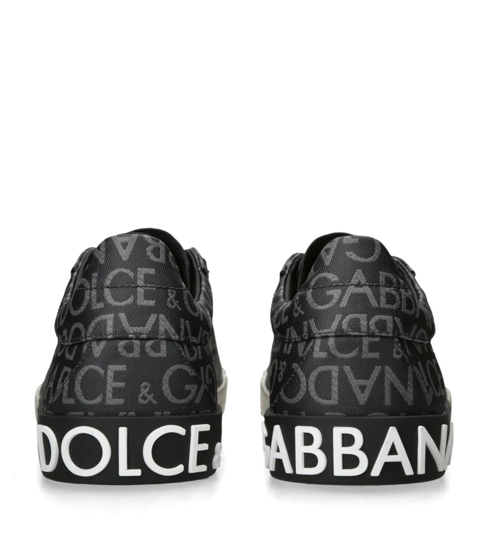 Dolce & Gabbana Dolce & Gabbana Vintage Repeat Logo Sneakers