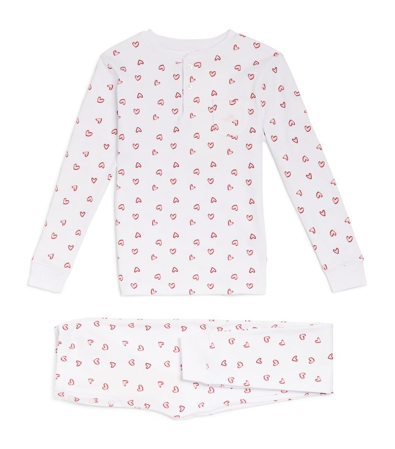 Marie-Chantal Marie-Chantal Heart Print Pyjama Set (2-10 Years)