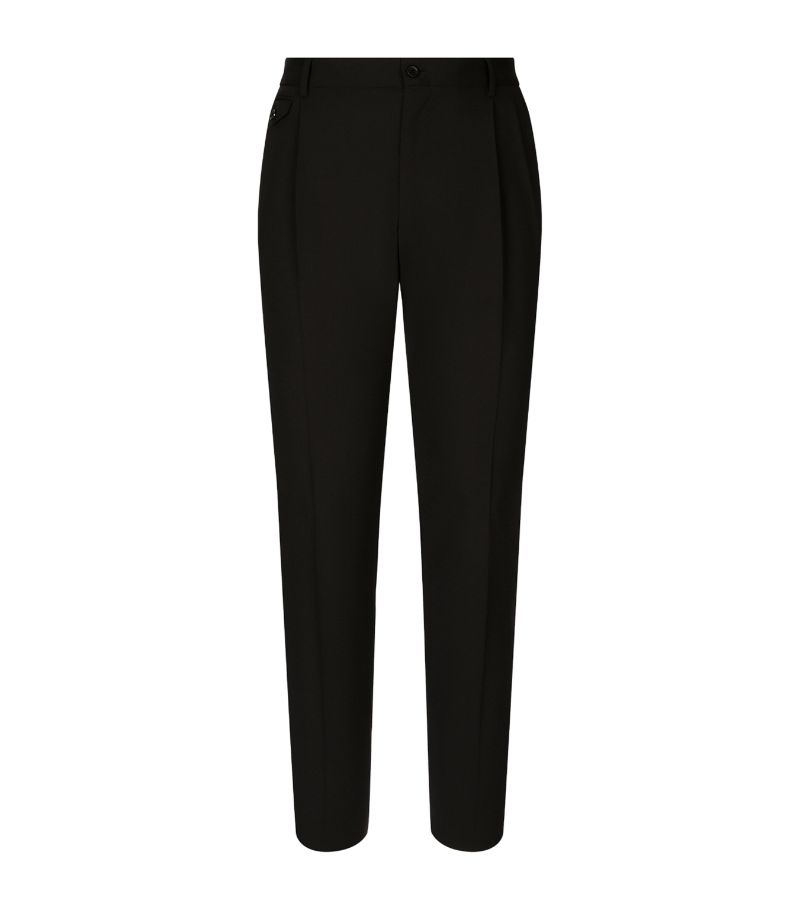 Dolce & Gabbana Dolce & Gabbana Stretch-Wool Trousers