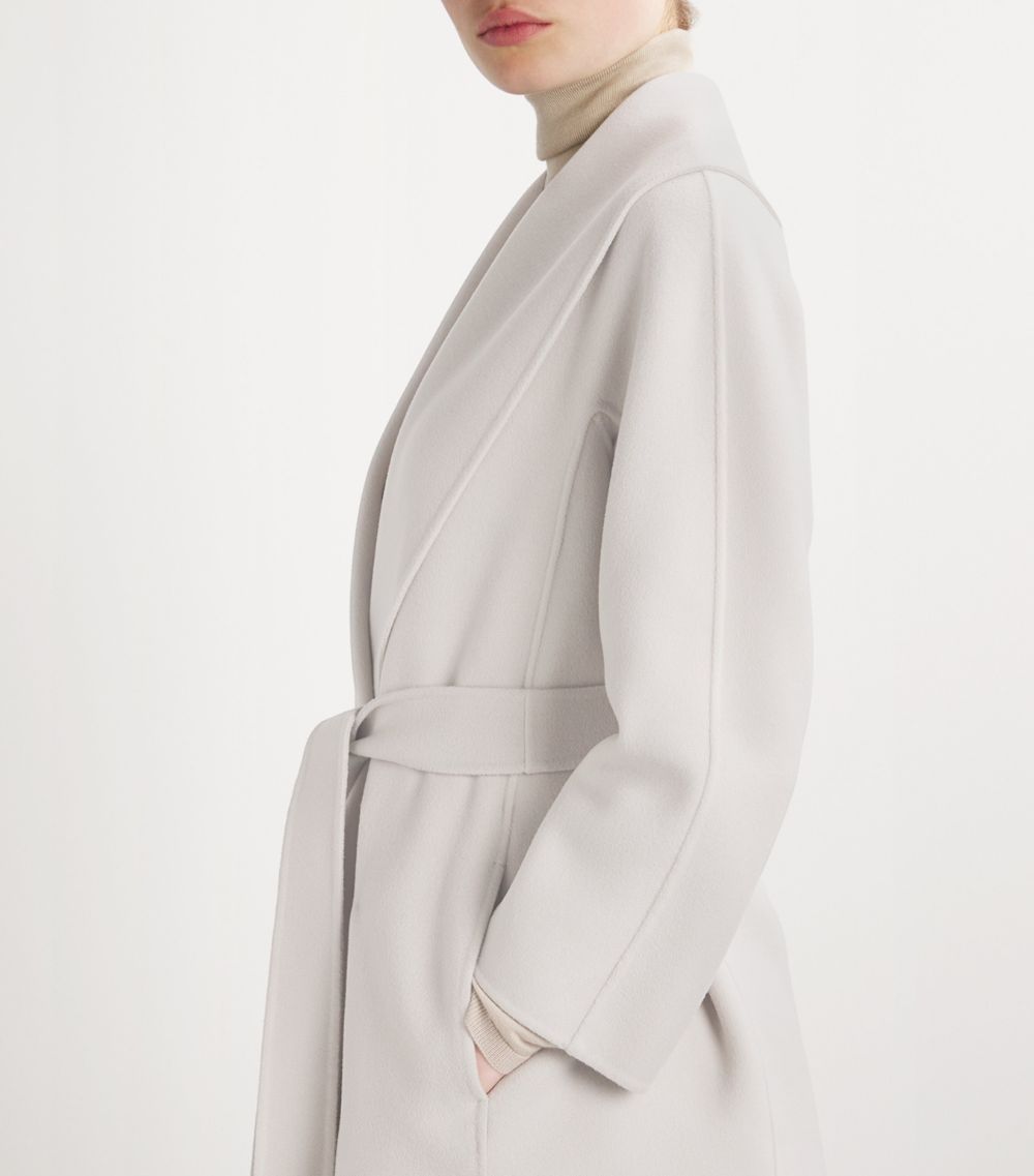 Max Mara Max Mara Virgin Wool Wrap Coat