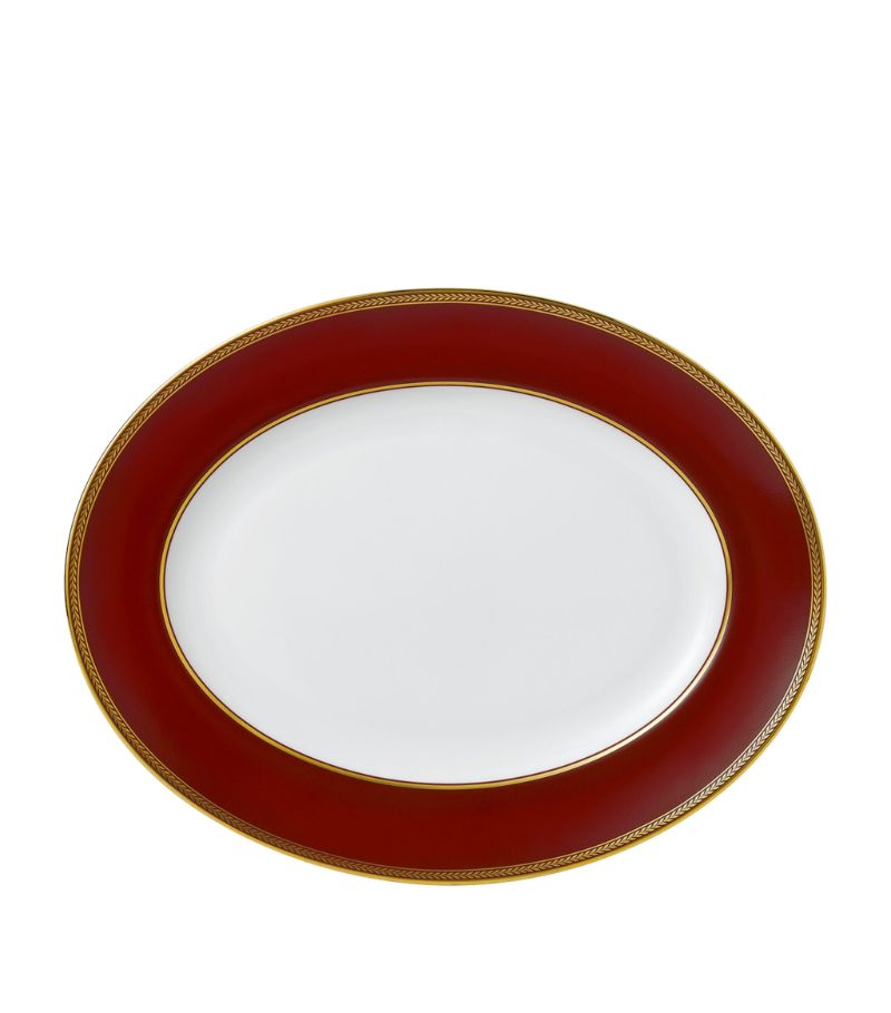 Wedgwood Wedgwood Renaissance Red Oval Platter (35Cm)