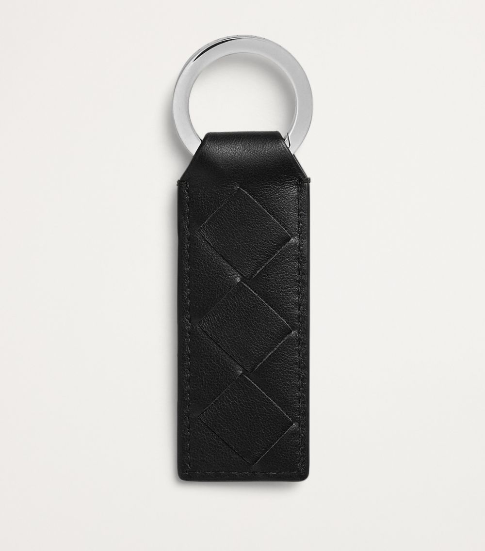 Bottega Veneta Bottega Veneta Leather Tab Keyring