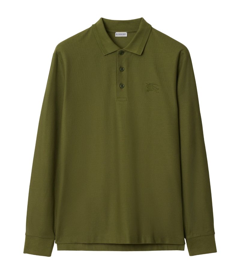 Burberry Burberry Ekd Long-Sleeve Polo Shirt