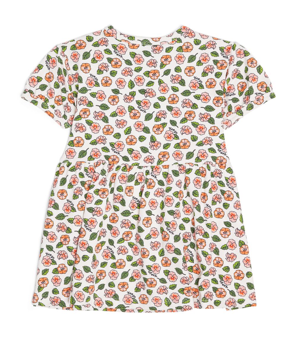 Kenzo Kids Kenzo Kids Floral T-Shirt Dress (6-36 Months)