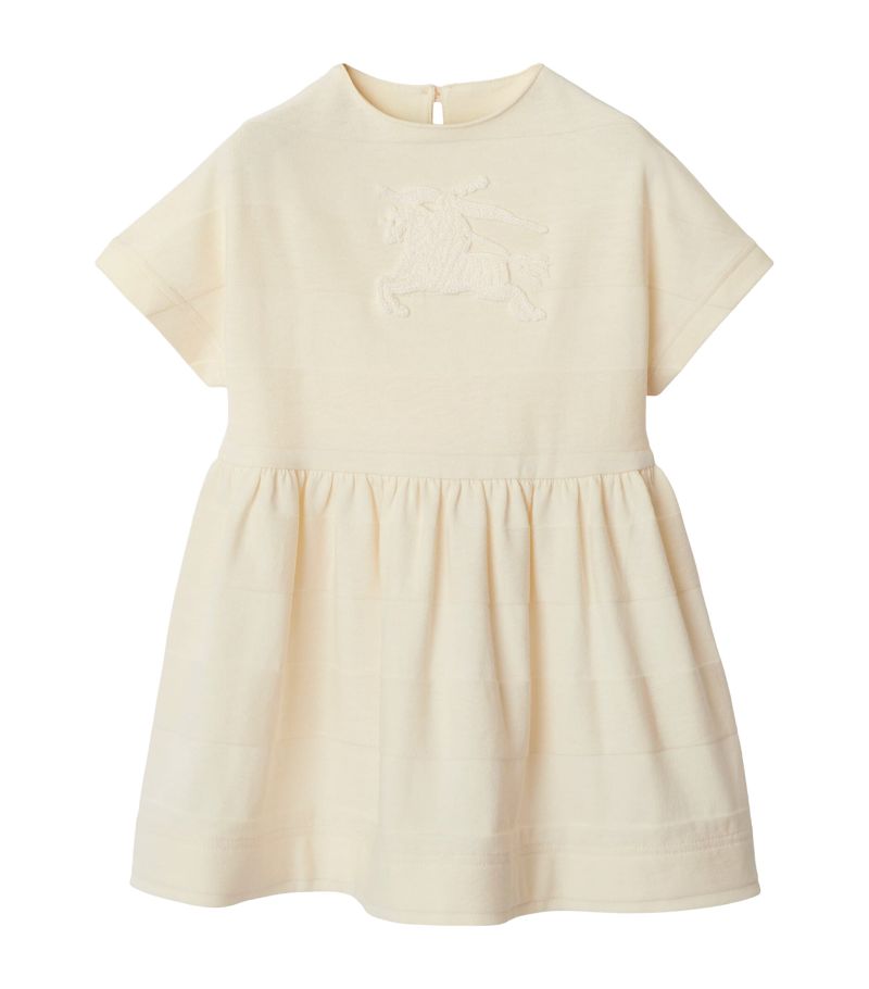 Burberry Burberry Kids Cotton Ekd Dress (6-24 Months)