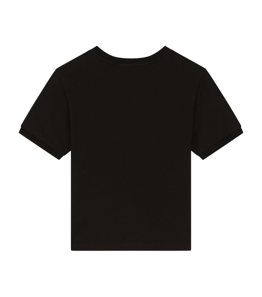 Dolce & Gabbana Dolce & Gabbana Kids Rubber Print T-Shirt (8-14 Years)