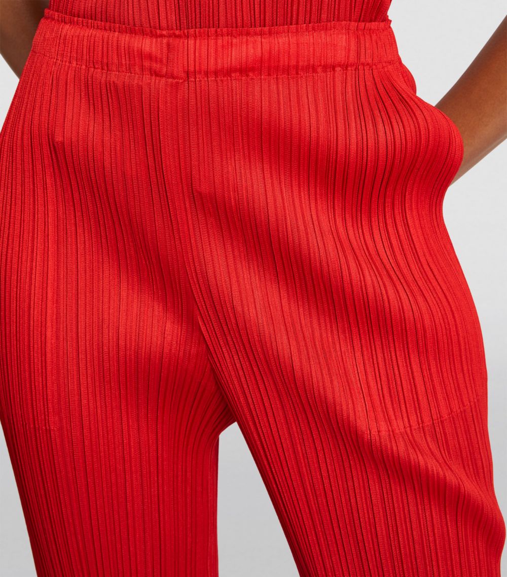 Pleats Please Issey Miyake Pleats Please Issey Miyake Basics Straight Trousers