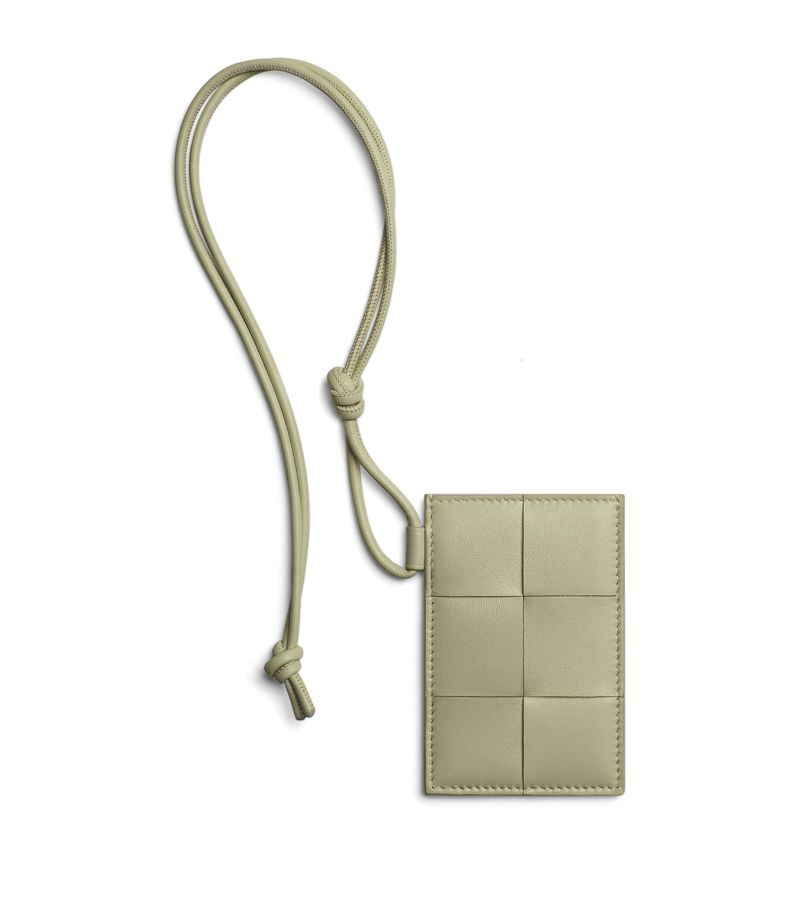 Bottega Veneta Bottega Veneta Leather Cassette Badge Holder