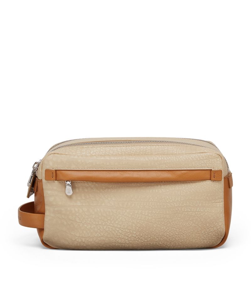 Brunello Cucinelli Brunello Cucinelli Leather Wash Bag