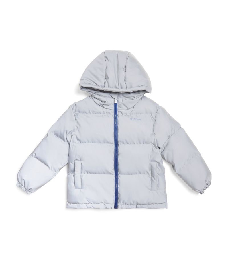 Off-White Kids Off-White Kids Bookish Reflective Puffer Jacket (4-12 Years)