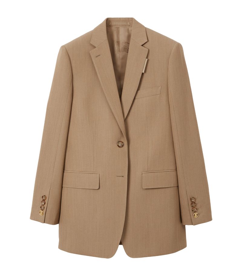 Burberry Burberry Wool Tailored Jacket