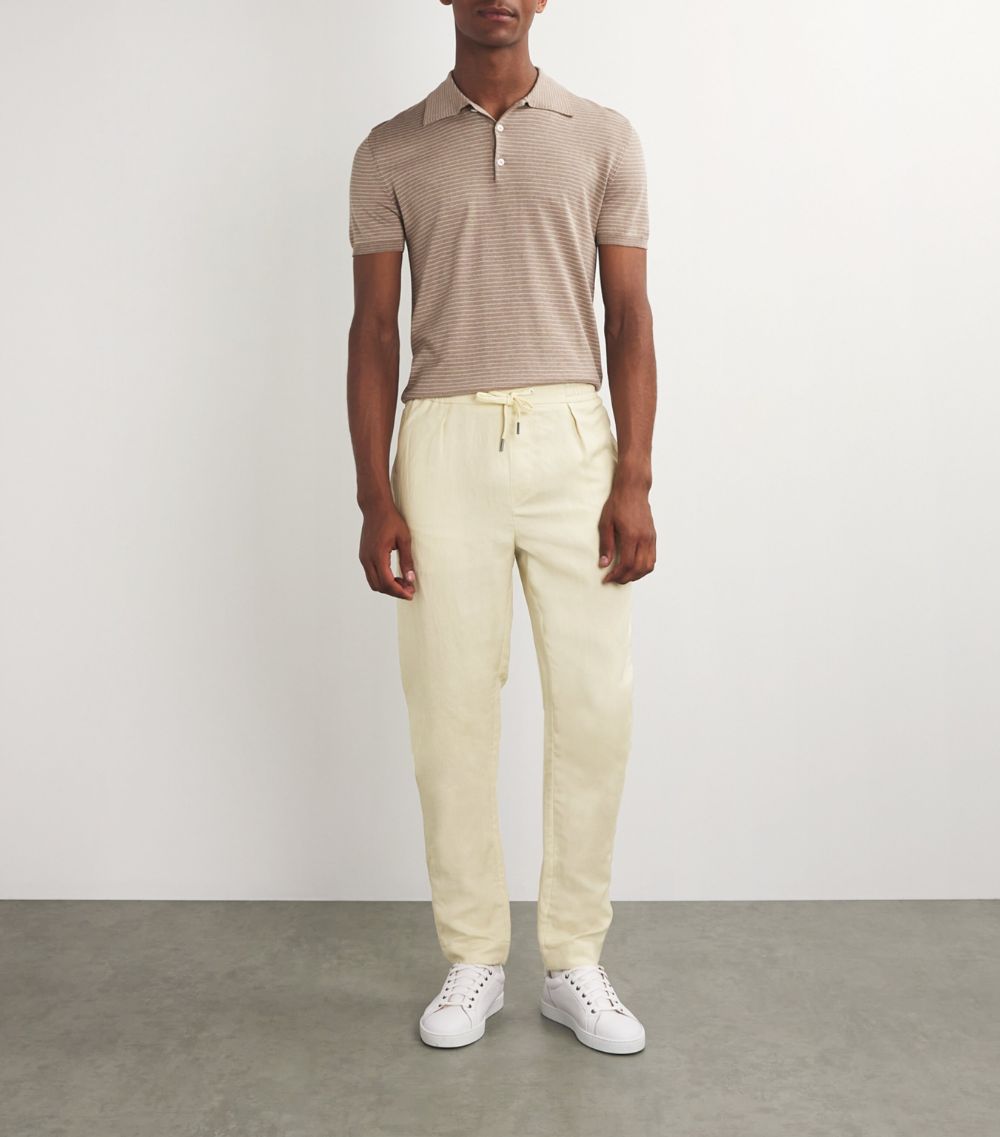 Ralph Lauren Purple Label Ralph Lauren Purple Label Silk-Linen Trousers