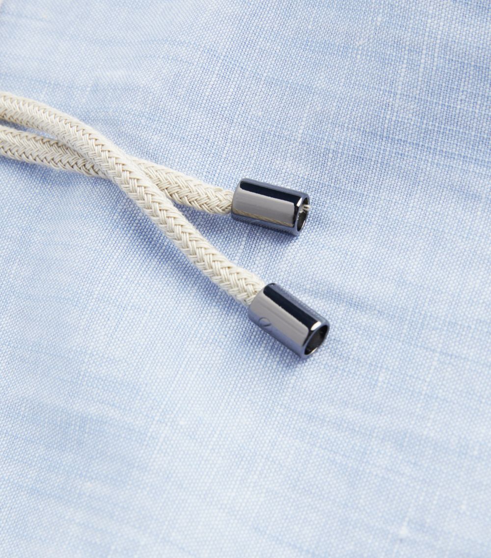 Zimmerli Zimmerli Linen-Cotton Drawstring Shorts