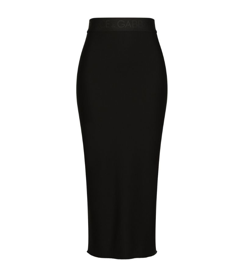 Dolce & Gabbana Dolce & Gabbana Jersey Midi Skirt