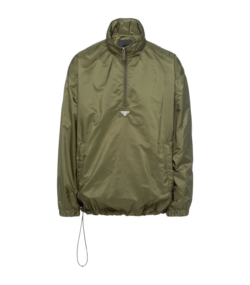 Prada Prada Re-Nylon Half-Zip Jacket