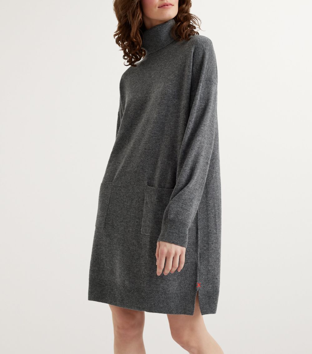 Chinti & Parker Chinti & Parker Wool-Cashmere Rollneck Sweater Dress